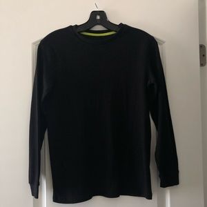 Boys Old Navy Black Long Sleeve Tee
